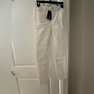 Fashion Nova white skinny jeans